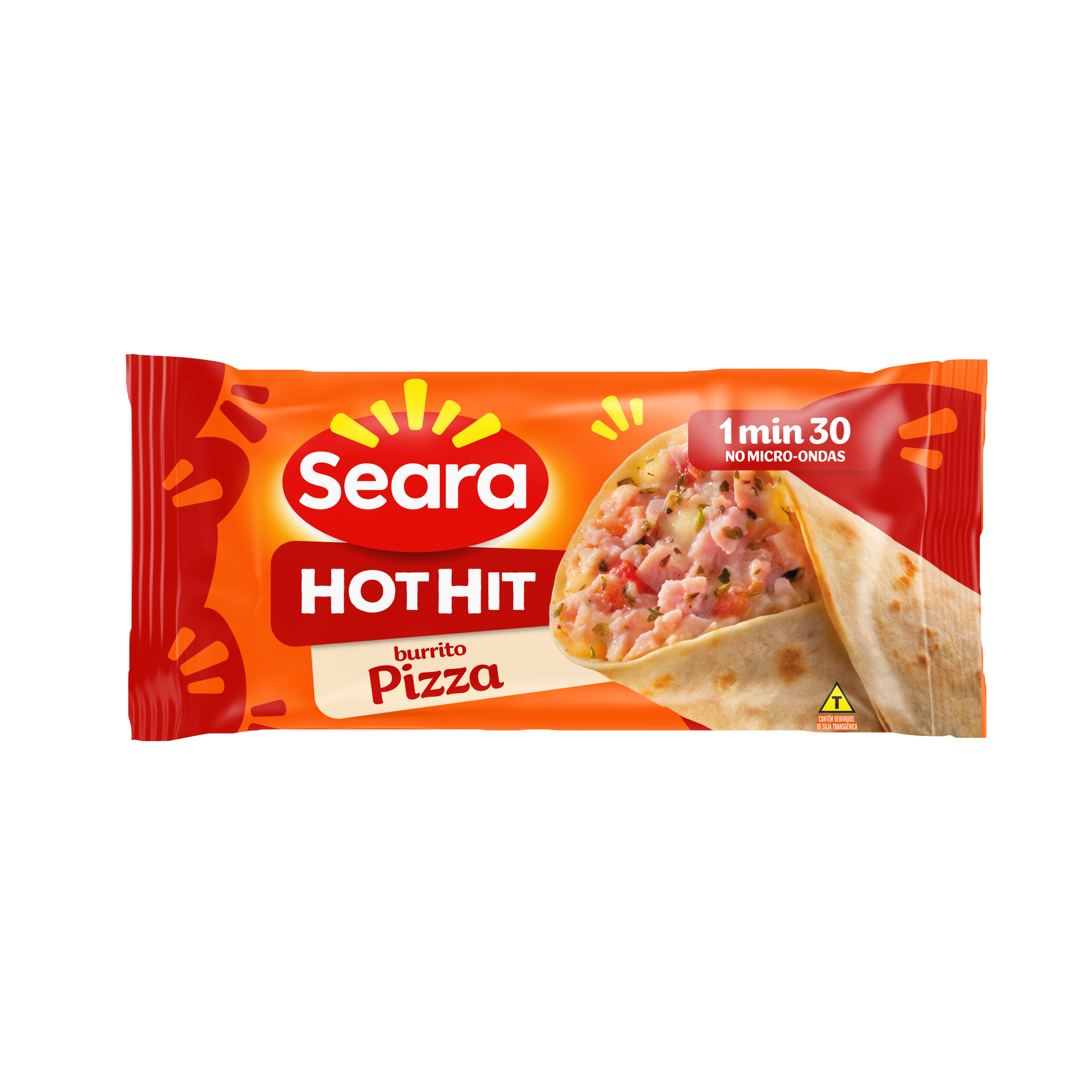 Burrito Hot Hit de Pizza Seara 100g