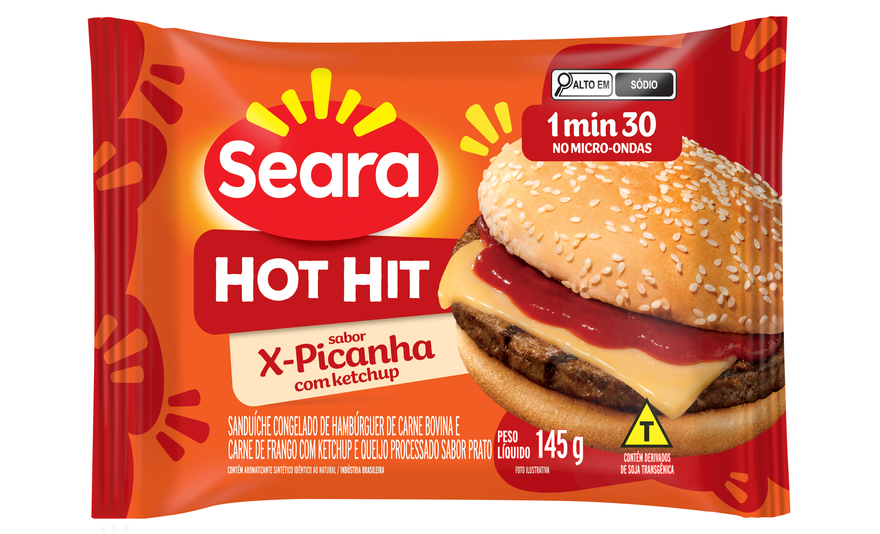 Hot Hit Picanha Seara 145g