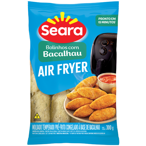 Bolinhos com Bacalhau Seara 300g