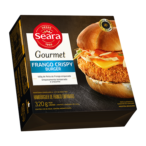Frango Crispy Burguer Seara Gourmet 320g