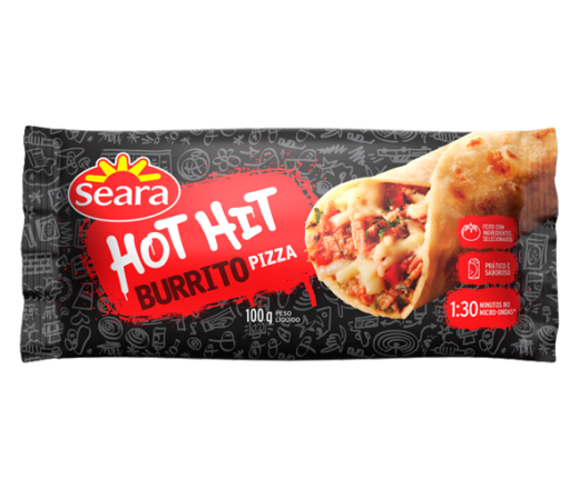 Burrito Hot Hit de Pizza Seara 100g