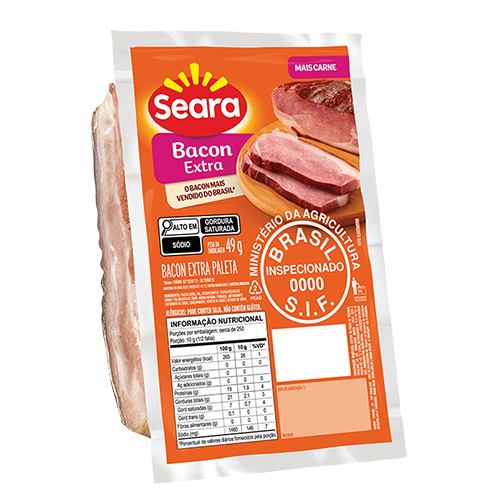 Bacon Extra Paleta Seara