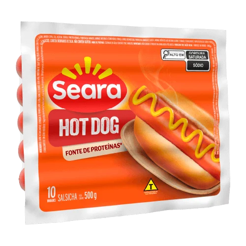 Salsicha Hot Dog Seara 500g