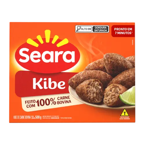 Kibe Congelado Embalado em Caixa de Papelão 500g