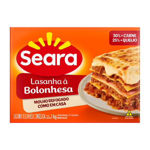 Lasanha à Bolonhesa Seara 1kg