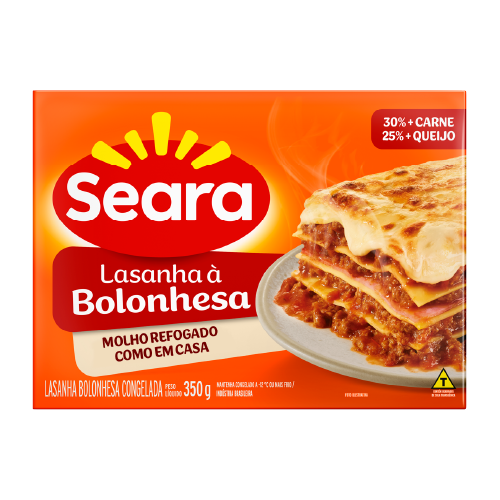 Lasanha à Bolonhesa Seara 350g