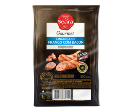 Linguiça de Frango com Bacon Seara Gourmet 500g