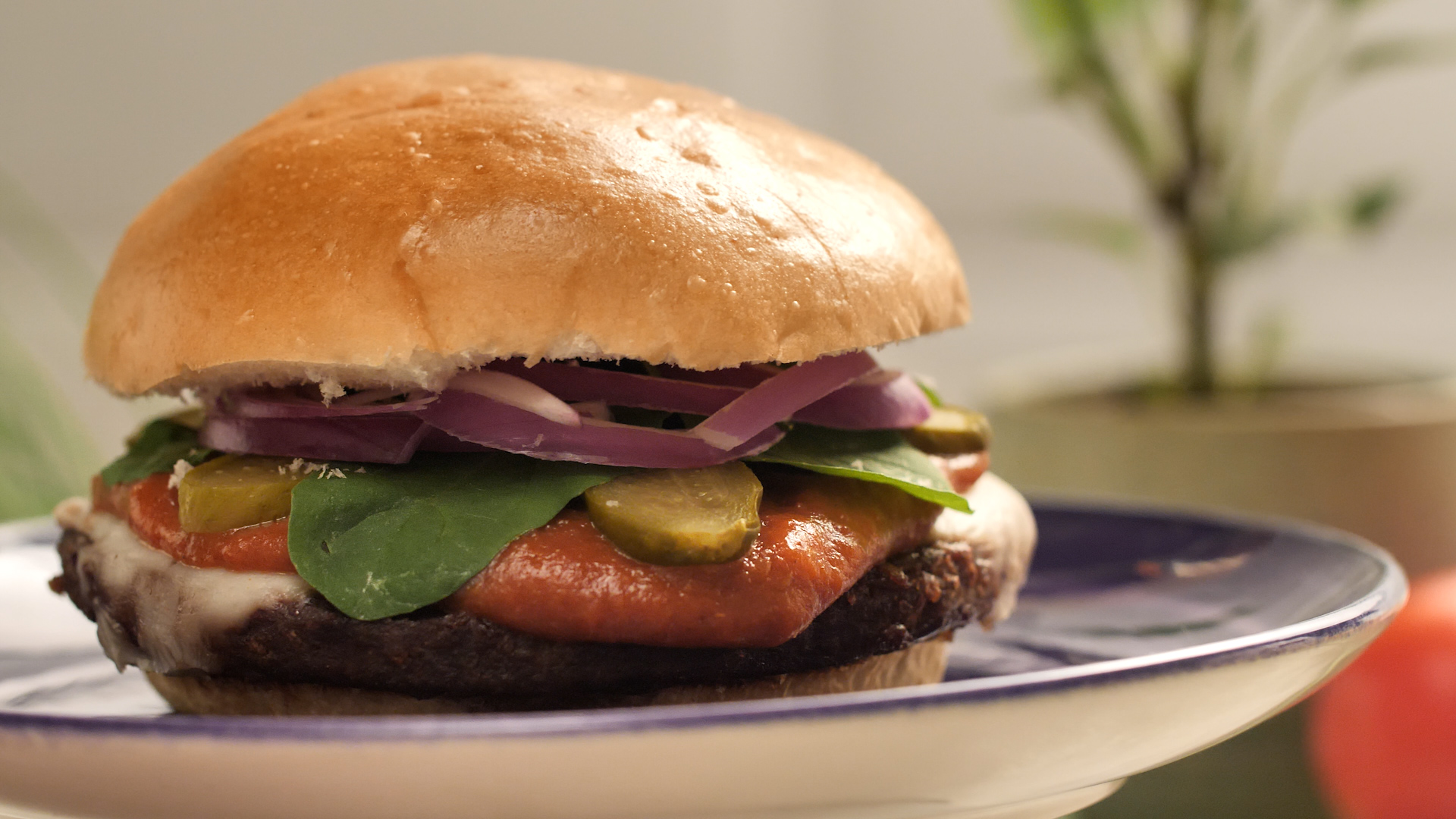 Hambúrguer Vegetal com Ketchup de Goiabada Seara