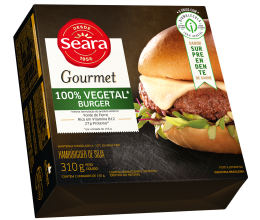 100% Vegetal Burger Seara Gourmet 310g