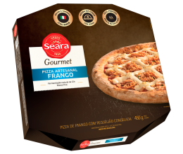Pizza Frango com Requeijão Seara Gourmet 450g