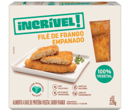 Filé de Frango Empanado Incrível!100% Vegetal 220g