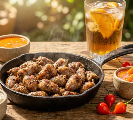 5 molhos para acompanhar coração de frango no churrasco