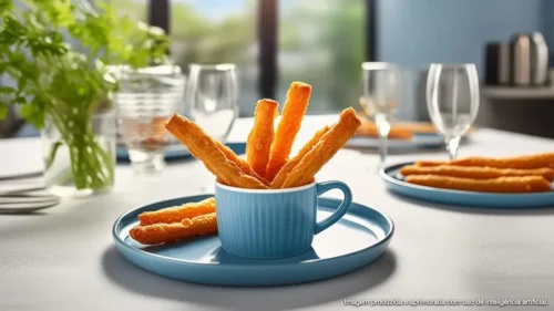 Palitinhos de Cenoura com Massa Folhada