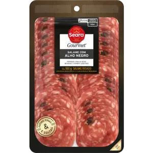 Salame com Alho Negro Fatiado Seara Gourmet
