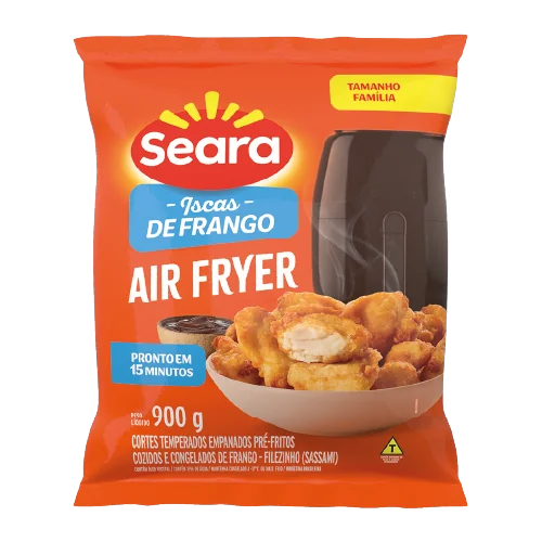 Iscas de frango Air Fryer Seara 900g