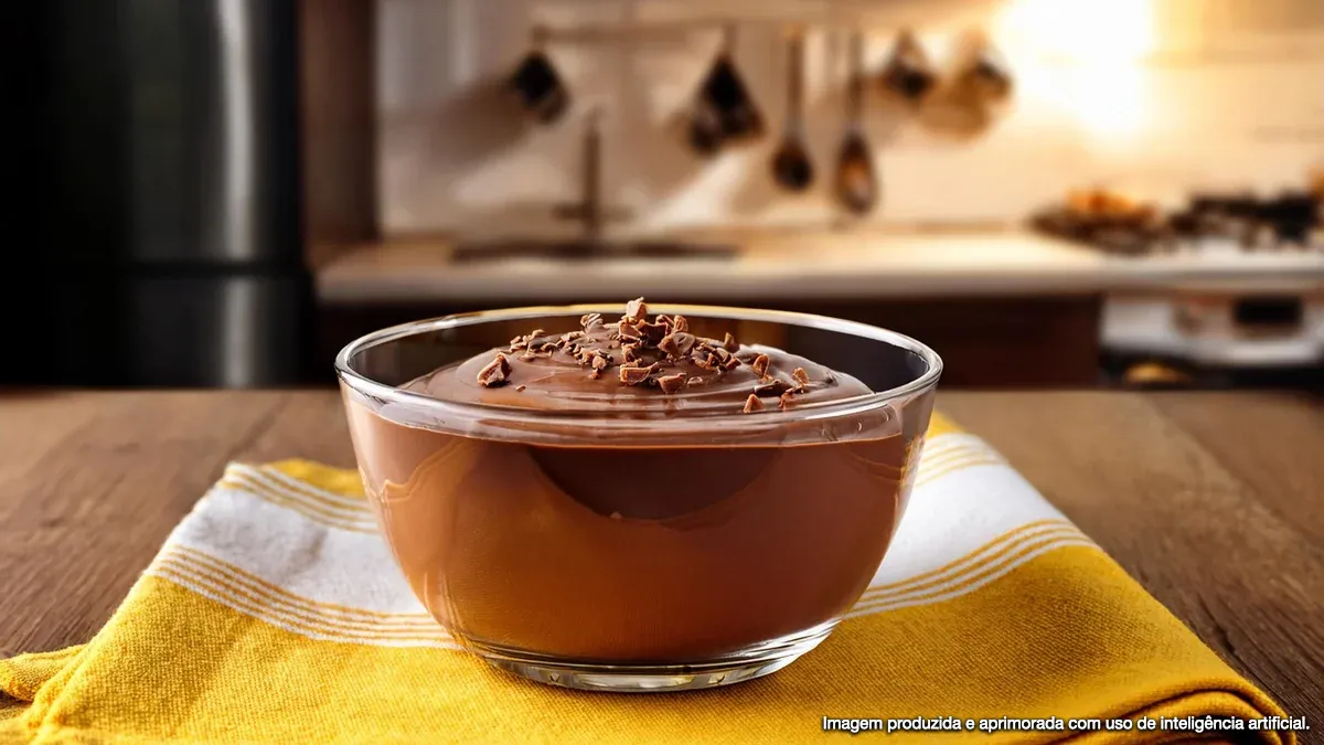 Mousse de chocolate fácil