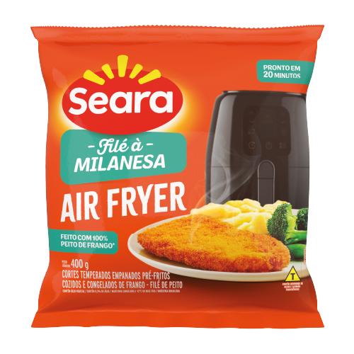 Filé a Milanesa Air Fryer 400g