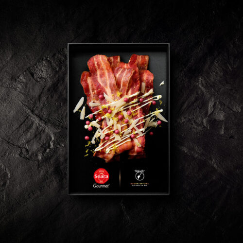 Chef Claude Troisgros apresenta criação exclusiva para Bacon Seara Gourmet com cobertura harmonizada para o Rock in Rio 2022