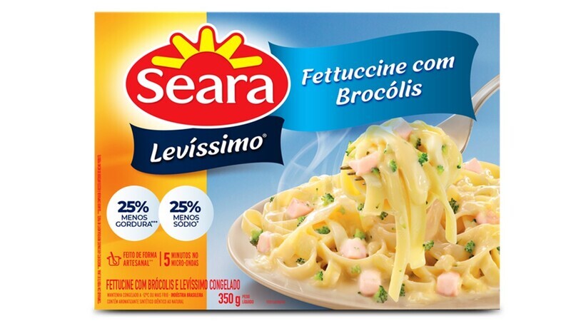 Seara apresenta linha de congelados Levíssimo