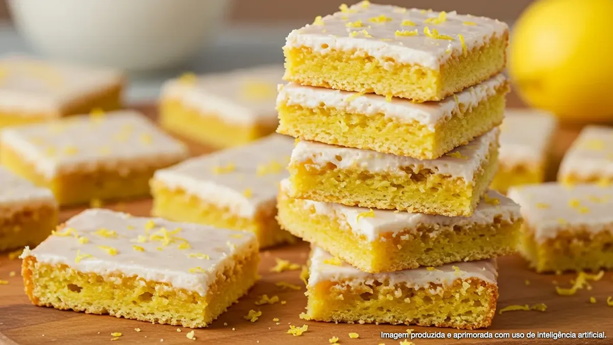 Blondie de limão siciliano