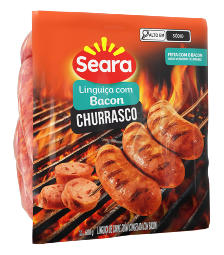 Linguiça com Bacon 600g Seara
