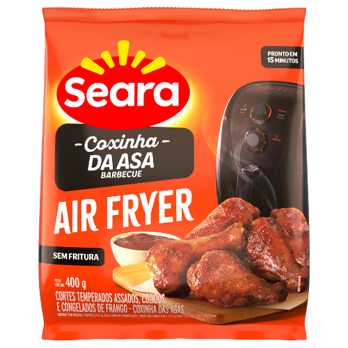 Coxinha da Asa Barbecue Air Fryer Seara 400g
