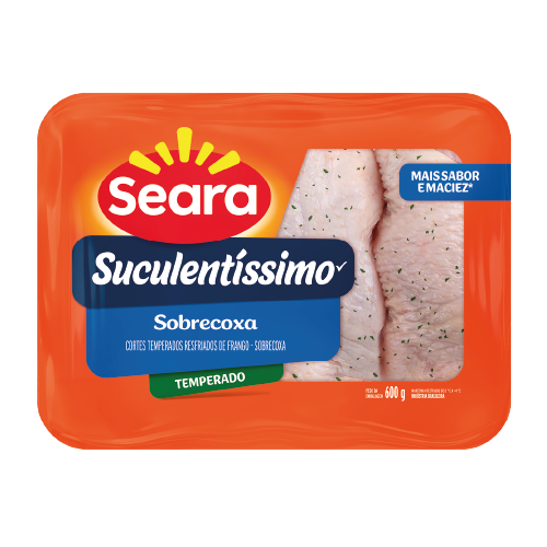Sobrecoxa suculentíssimo Seara 600 g