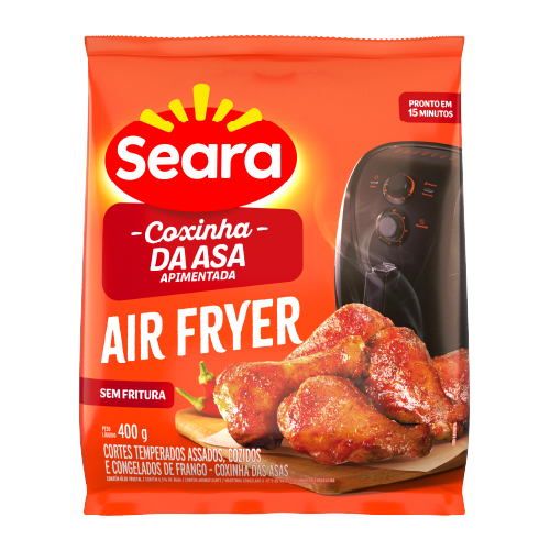 Coxinha da Asa Apimentada Air Fryer Seara 400g