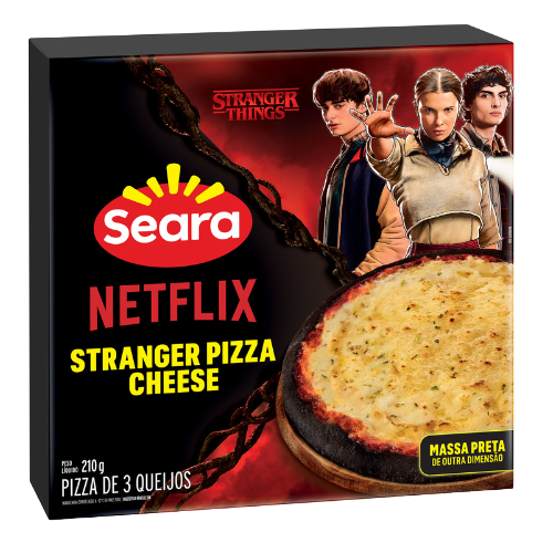 Stranger Pizza Cheese Seara 210 g