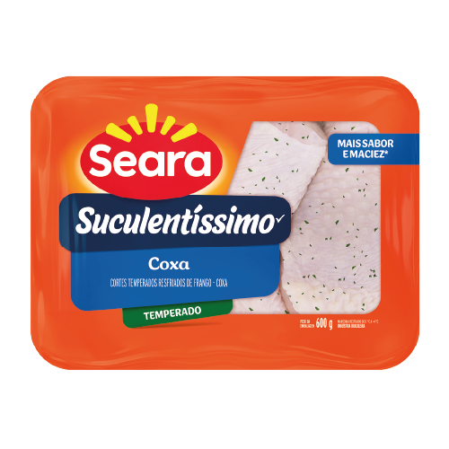 Coxa temperada Suculentíssimo Seara 600g