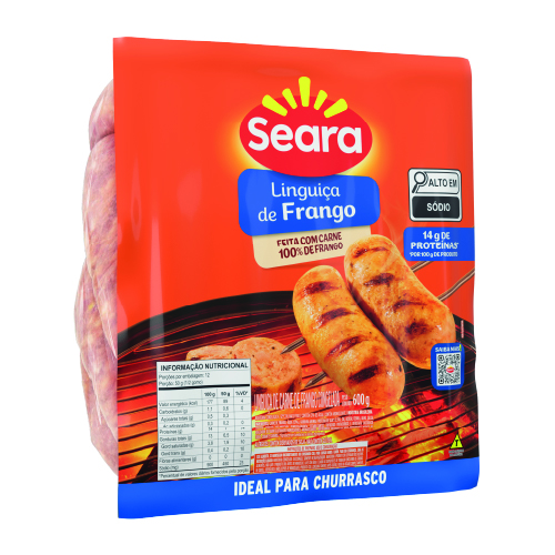 Linguiça de frango Seara 600g