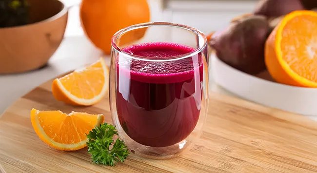 suco detox de beterraba