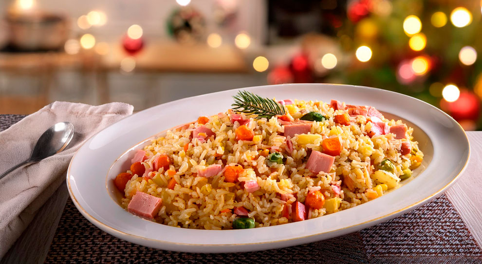 Receitas de arroz para Natal: essencial e saboroso