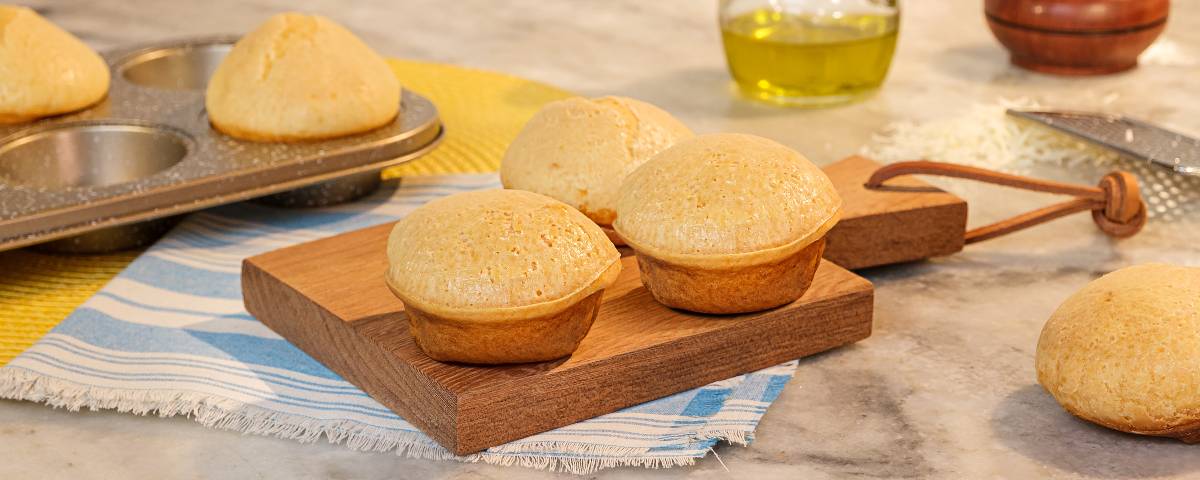 Pão de queijo de liquidificador