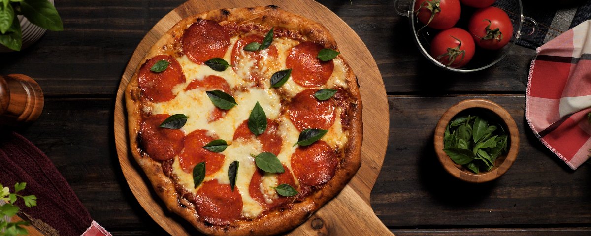 Pizza Gourmet de Pepperoni