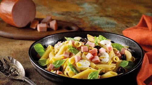 Penne com Lombo