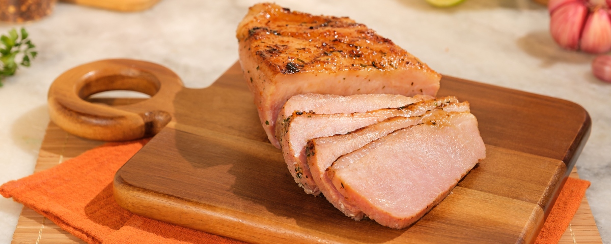 Picanha Suína na Manteiga