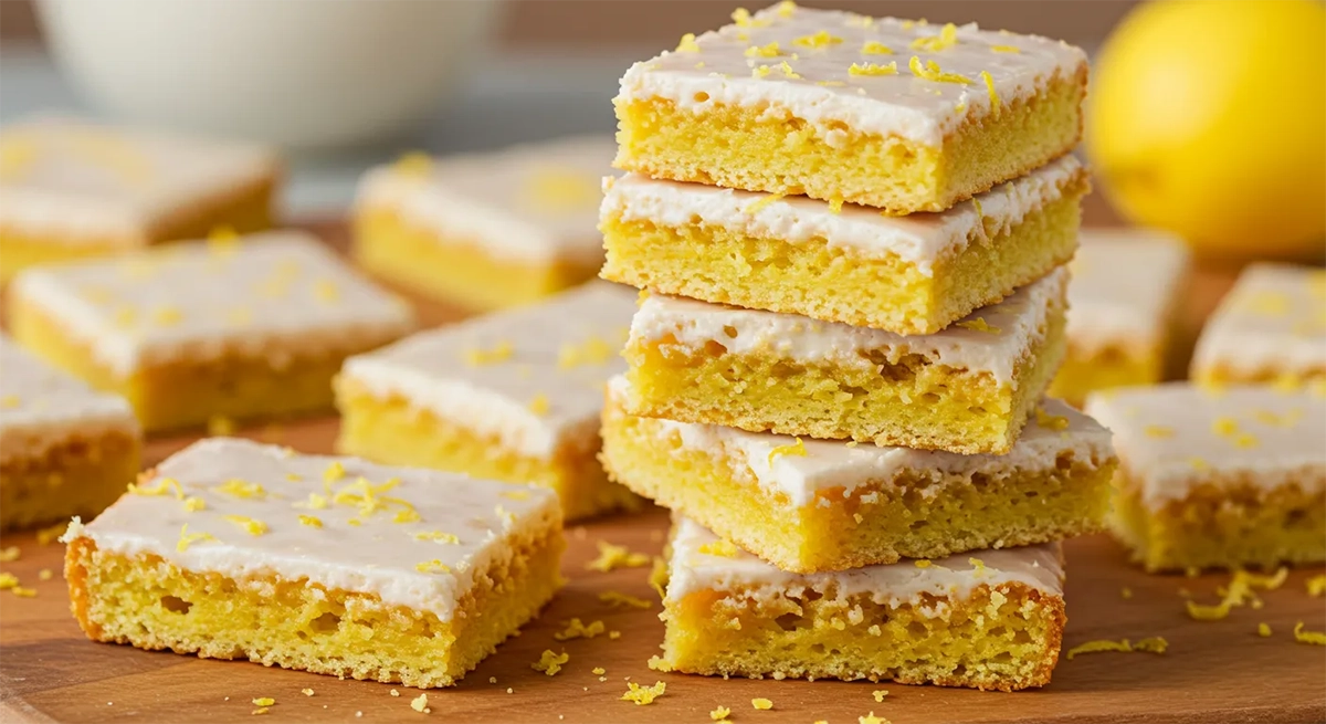 Blondie de limão siciliano