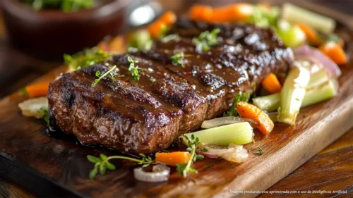 Raquete da paleta bovina (flat iron)