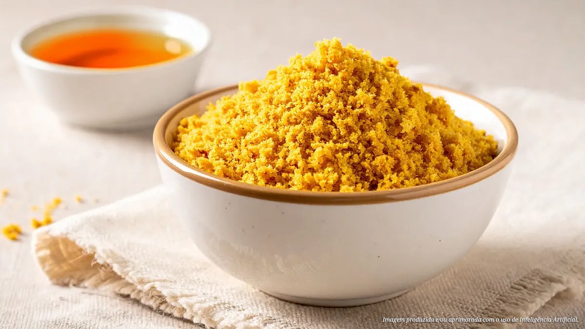 Farofa de dendê