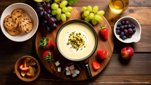 Fondue de pistache