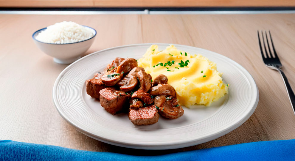 Fırın Mantar ve Et: uma combinação deliciosa para um jantar especial