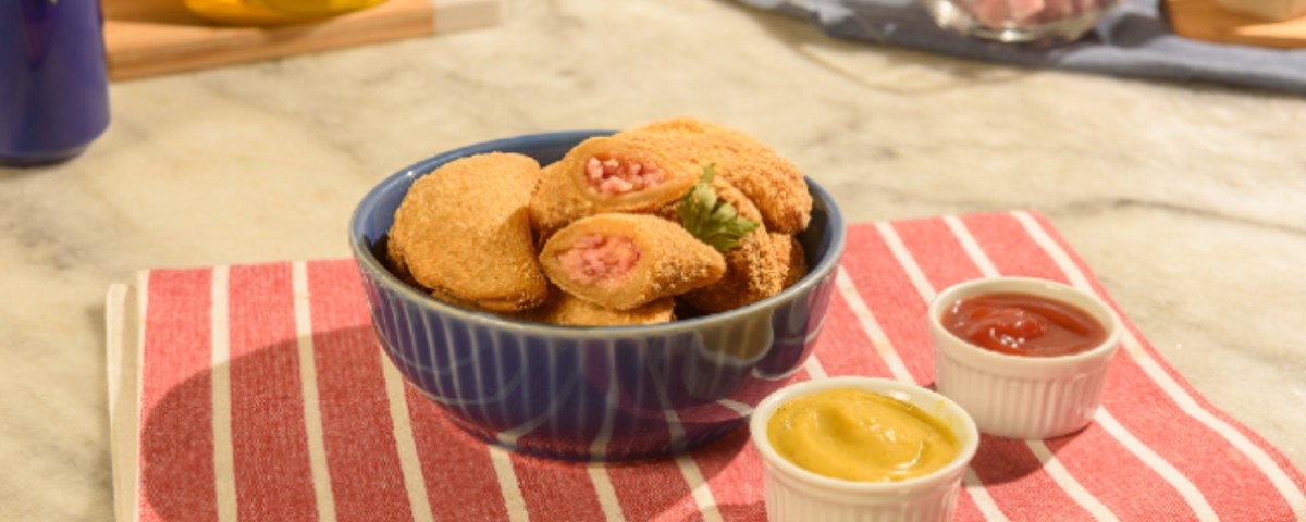 Risole de presunto e queijo