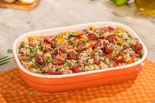 7 receitas de arroz temperado para festas