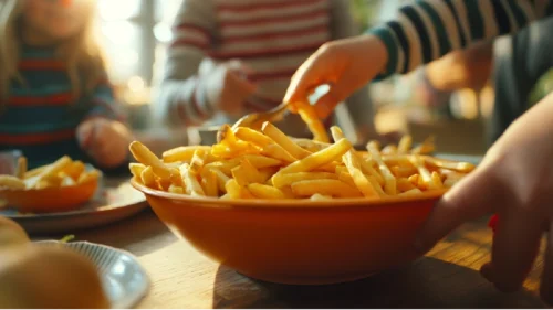 Como fazer batata frita crocante na airfryer usando apenas água quente: anote esse truque simples 