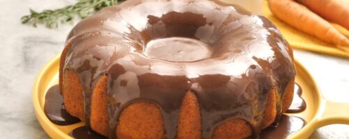 Bolo de Cenoura com Brigadeiro