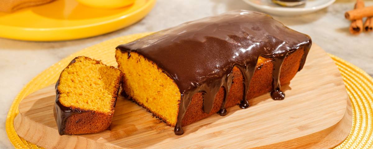 Bolo de cenoura fofinho