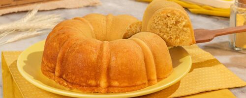 Bolo de Fubá Fofinho