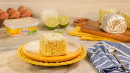 Bolo Gelado de Limão