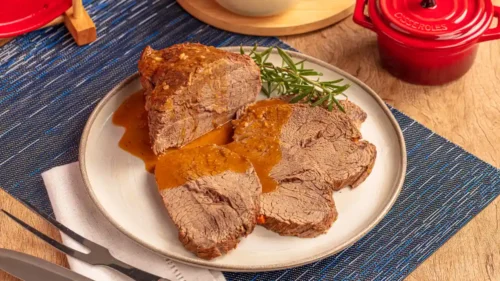 Carne Assada na Panela de Pressão com Cerveja